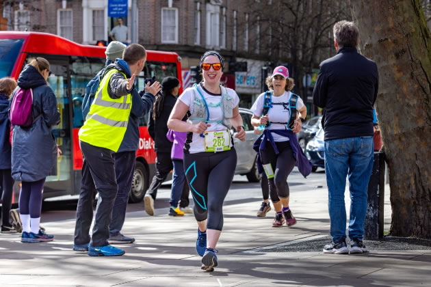 The route took entrants through the centre of Ealing 