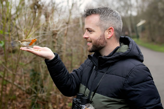 Sean McCormack of the Ealing Wildlife Group