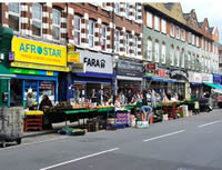 North End Road in Fulham