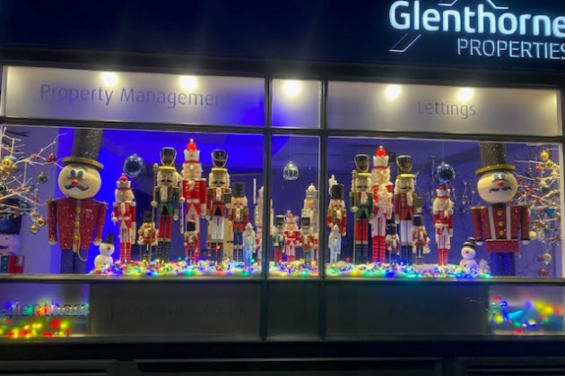 A Nutcracker theme for the festive display