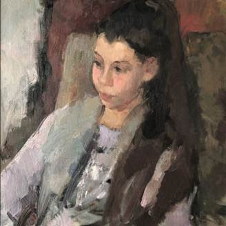 A painting of a person  Description automatically generated