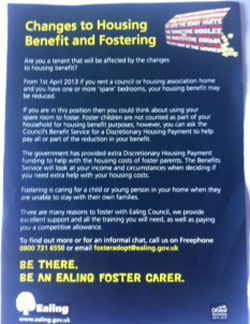 ealing foster leaflet