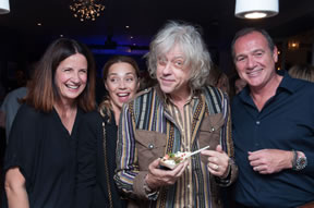 Sir Bob Geldof Visits Hogarth Health Club 
