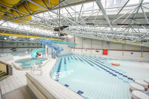 The pool at the Brentford Fountains Centre 