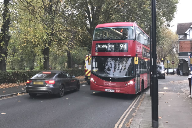 Bus speeds are down in every part of London over the last ten years 