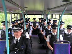 Safer Transport Team Board Ealing Bus