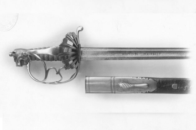 Hounslow sword given to Duke of Gloucester, 1932