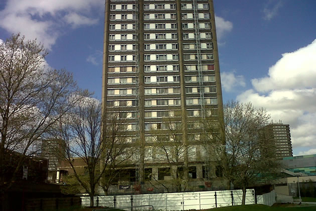 Grenfell Tower before the fire