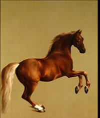 painting of a horse  