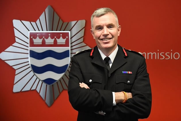 London Fire Brigade Commissioner Andy Roe