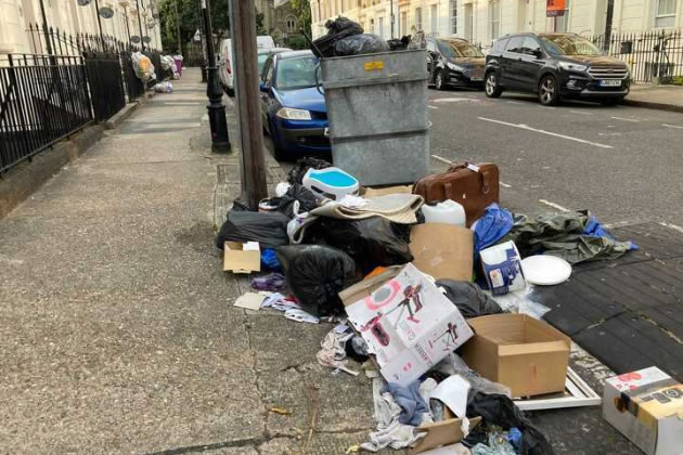 Residents face the prospect of streets strewn with rubbish
