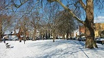 Snow in Shepherd's Bush in March 2018