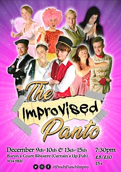 Improvised Panto at Barons Court Theajre