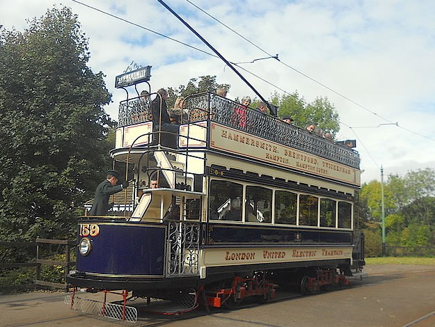 London United Tramcar 159. Picture: Peter Skuce