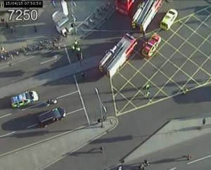 Collision in Shepherd's bush